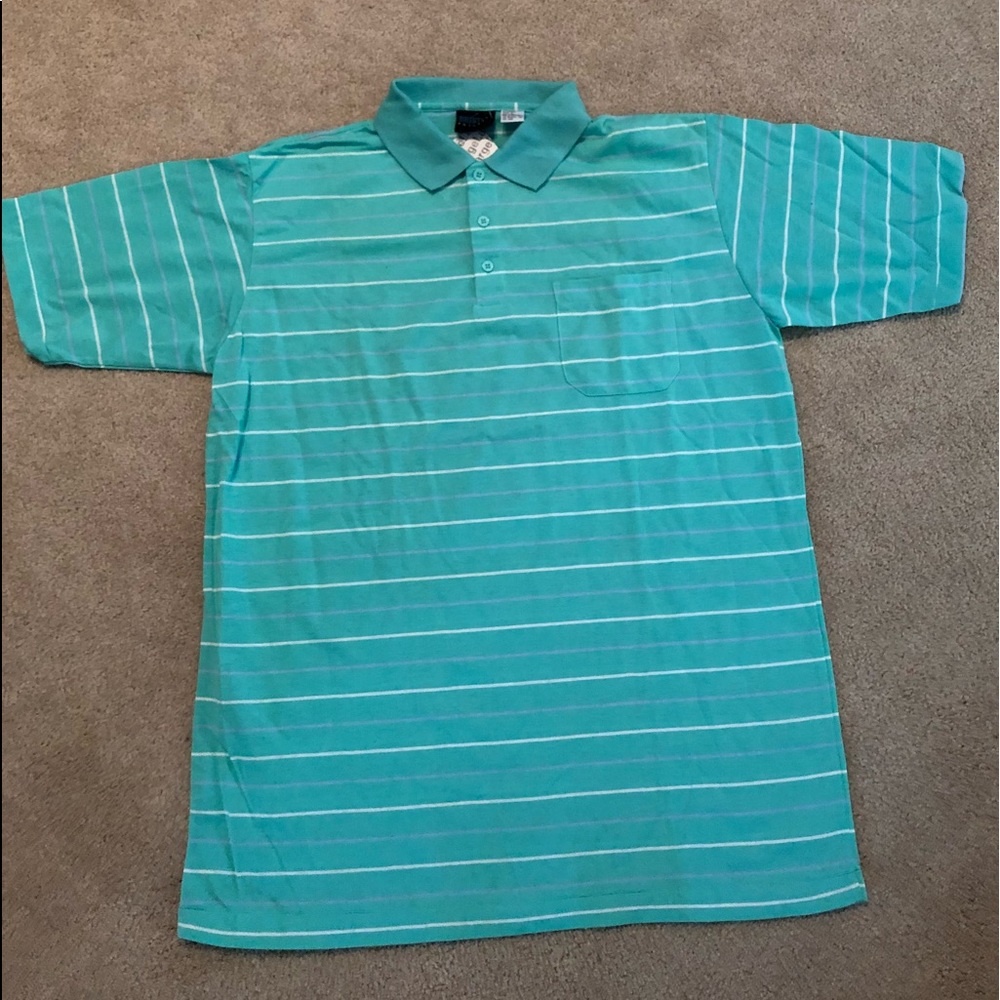 Men’s polo shirt w/ pocket - never worn - NWT